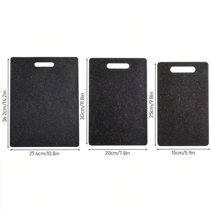 Marble Texture PP Cutting Board Antibacterial and Mildew Cutting Board Kitchen Vegetable Cutting Board Dishwasher Safe