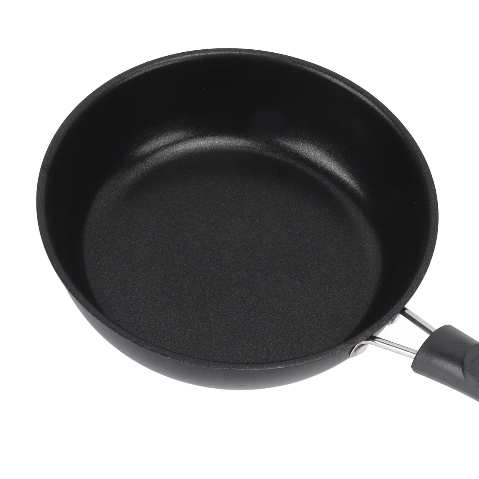 1PC 12-20Cm Mini Frying Pan Non-Stick Thickened Stainless Steel Frypan Pot Fried Eggs Saucepan Gas/Induction Kitchen Cookware ﻿