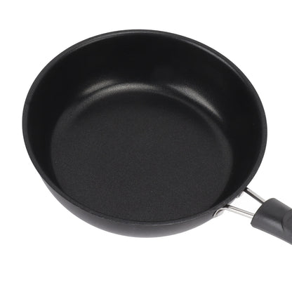 1PC 12-20Cm Mini Frying Pan Non-Stick Thickened Stainless Steel Frypan Pot Fried Eggs Saucepan Gas/Induction Kitchen Cookware ﻿