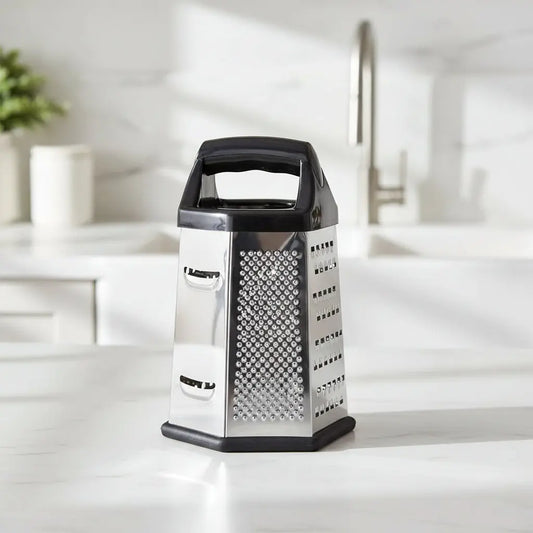 Multifunctional Vegetables Box Grater Stainless Steel 6 Sides Slicer Shredders Manual Cheese Potato Graters Kitchen Accessories
