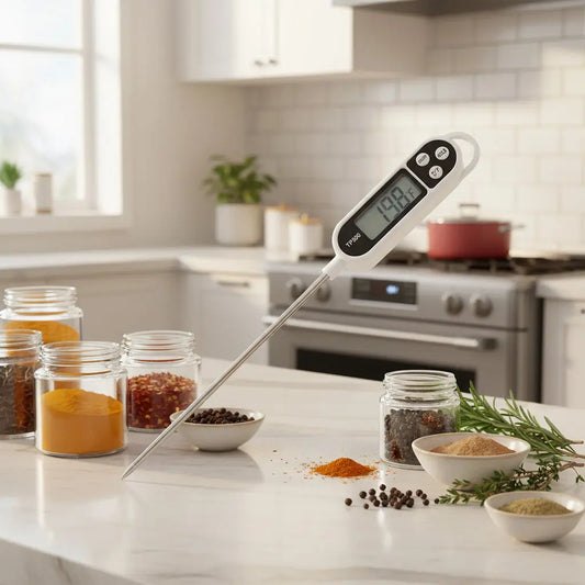 Food Thermometer TP300 Digital Kitchen Water Oil Thermometer for Meat Cooking Food Probe BBQ Electronic Oven Kitchen Tools