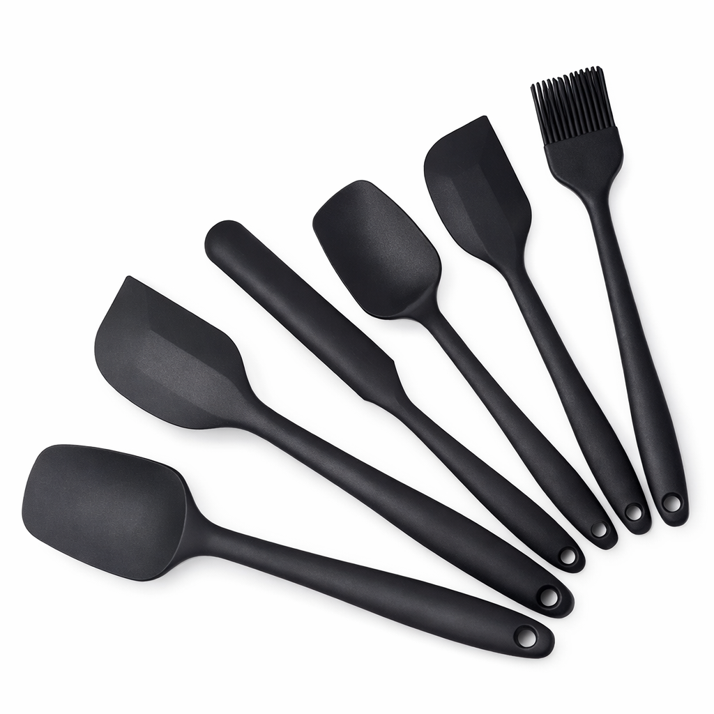 Non-Stick Silicone Cooking Spatula Set
