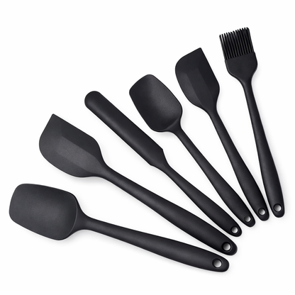 Non-Stick Silicone Cooking Spatula Set