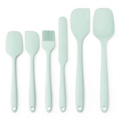 Non-Stick Silicone Cooking Spatula Set