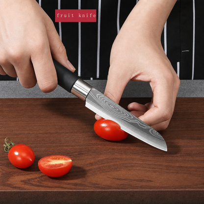 Laser Stainless-Steel Chef Knife Set