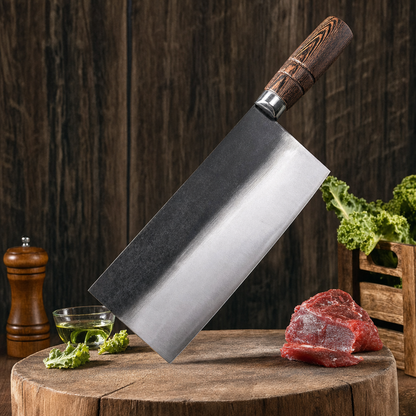 Stainless-Steel Butcher Knife