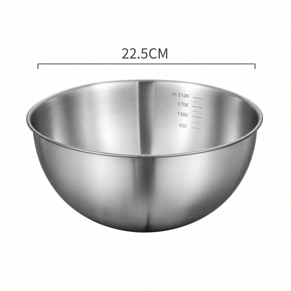 Stainless-Steel Kitchen Bowl Set