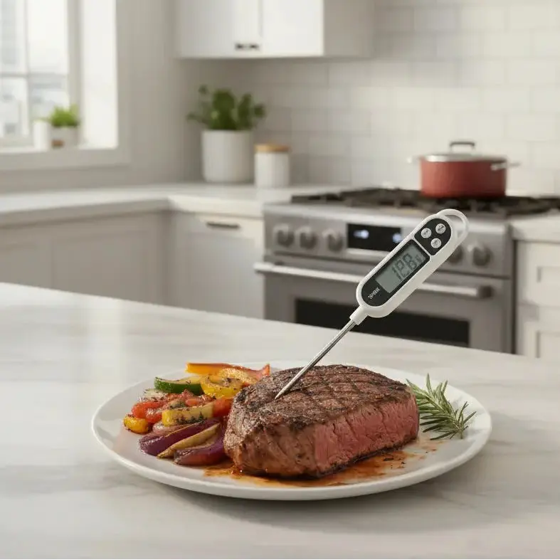 Food Thermometer TP300 Digital Kitchen Water Oil Thermometer for Meat Cooking Food Probe BBQ Electronic Oven Kitchen Tools