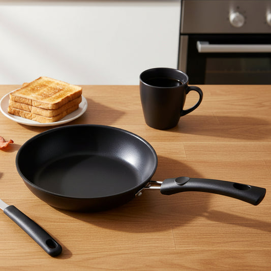 1PC 12-20Cm Mini Frying Pan Non-Stick Thickened Stainless Steel Frypan Pot Fried Eggs Saucepan Gas/Induction Kitchen Cookware ﻿