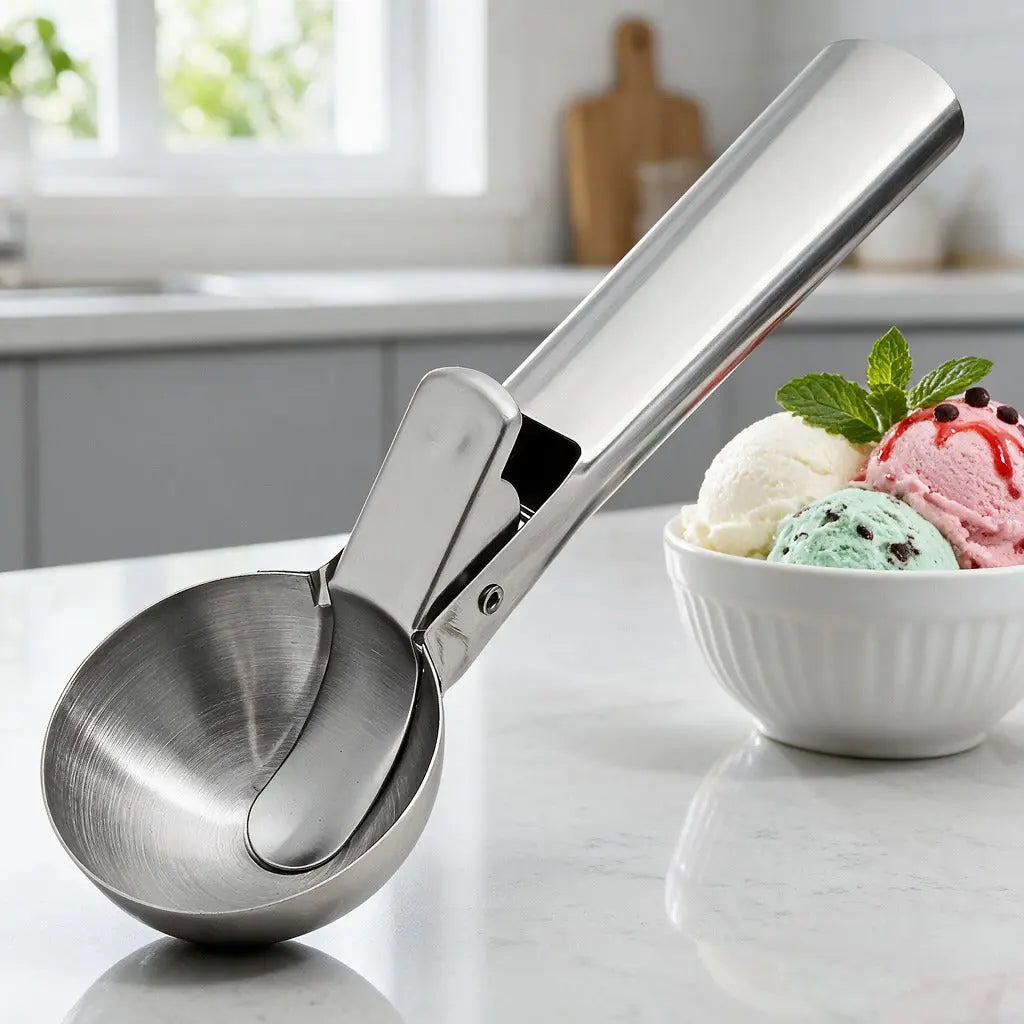 Dual‑Purpose Ice Cream Scoop