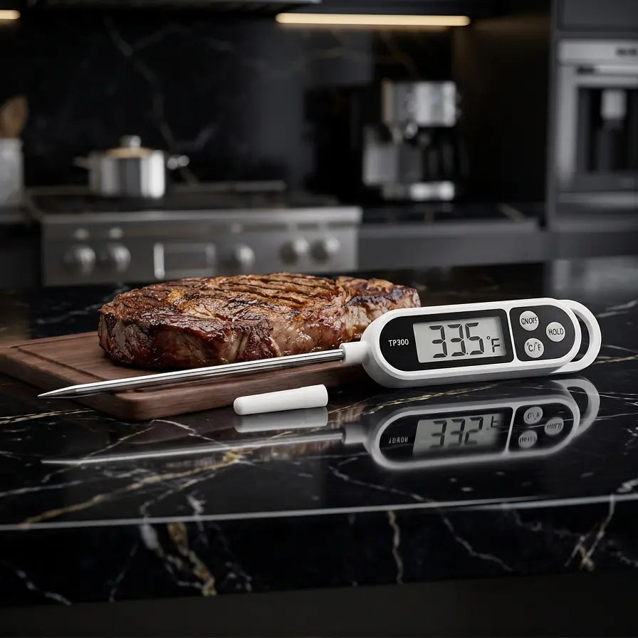 Food Thermometer TP300 Digital Kitchen Water Oil Thermometer for Meat Cooking Food Probe BBQ Electronic Oven Kitchen Tools
