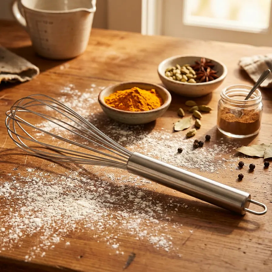 Stainless-Steel Kitchen Whisks Copperleaf Kitchen