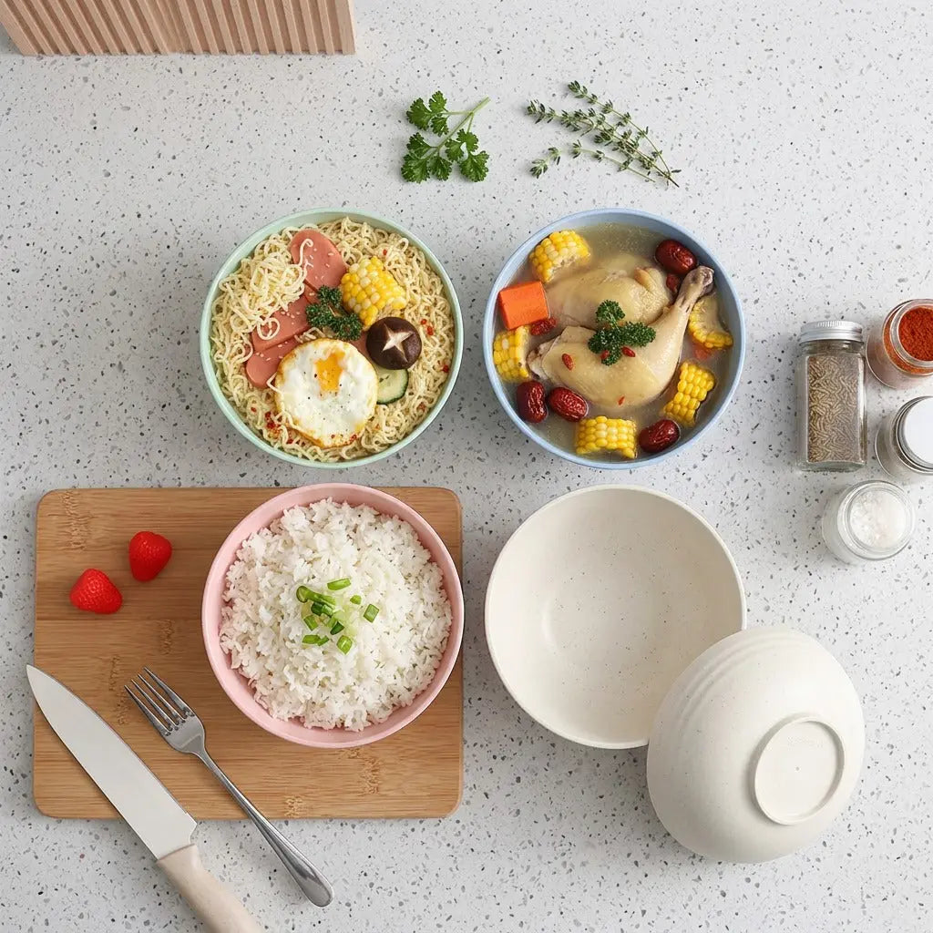 plastic bowls