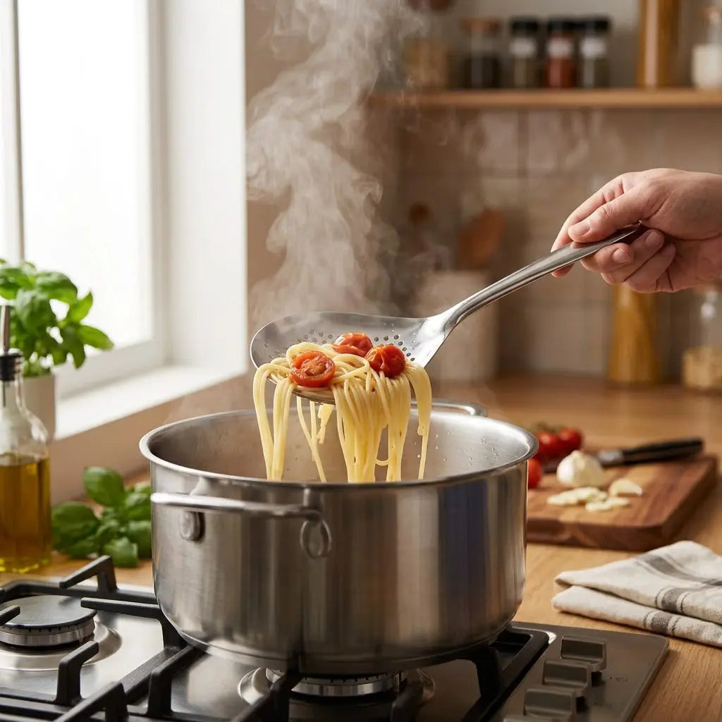colander spoon