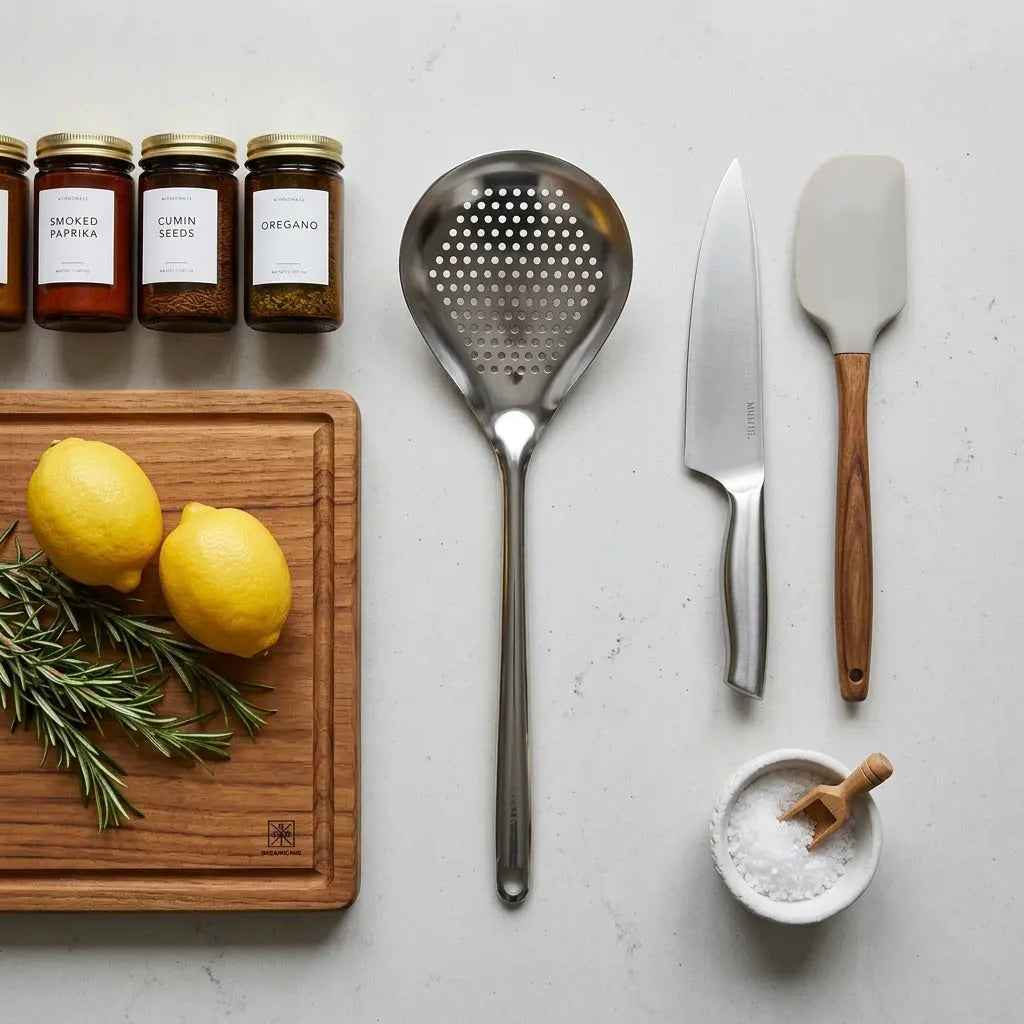 colander spoon