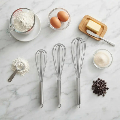 Stainless-Steel Kitchen Whisks Copperleaf Kitchen