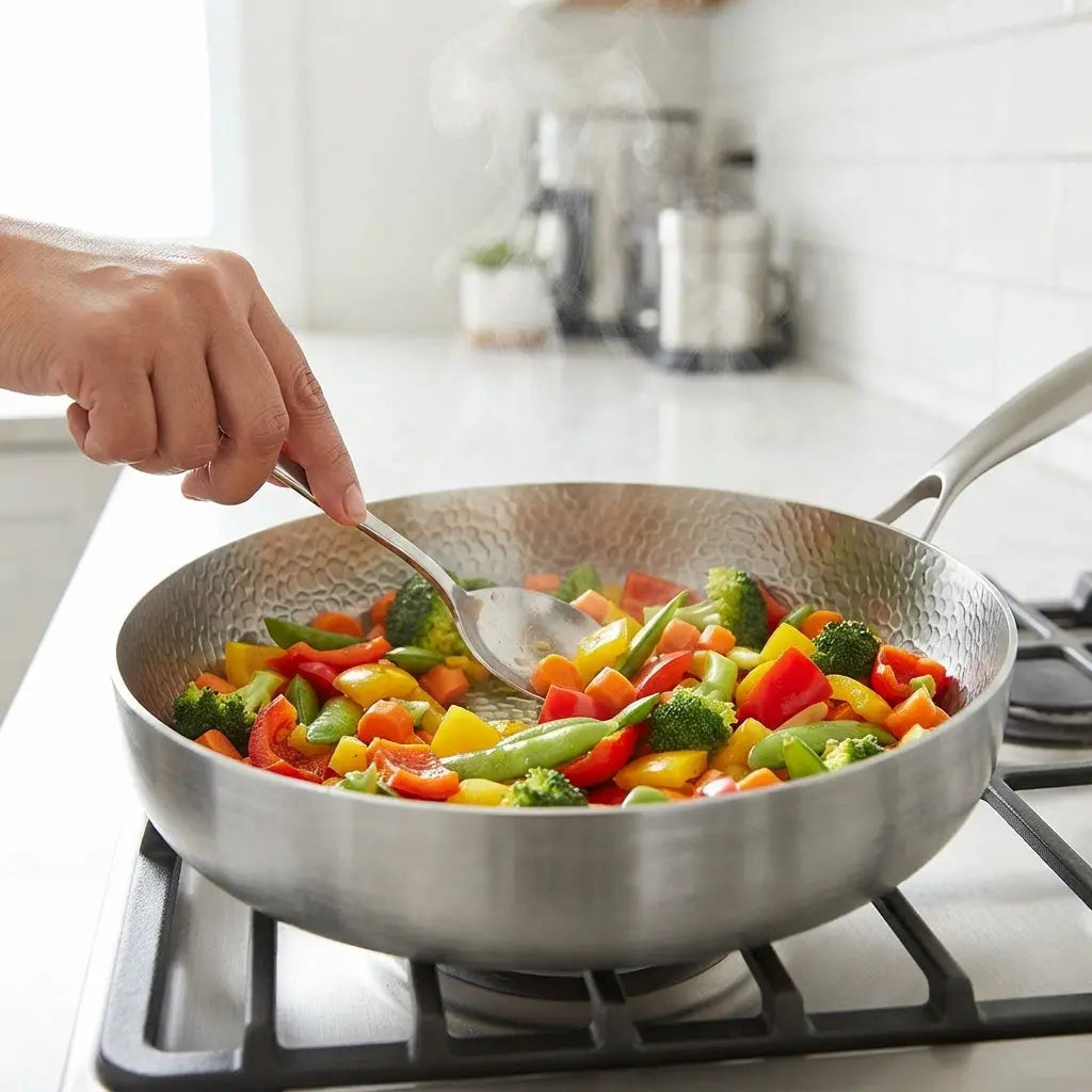 titanium frying pan