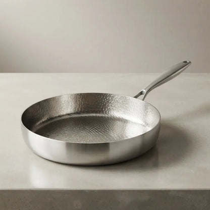Titanium Stainless‑Steel Frying Nonstick Pan Wok