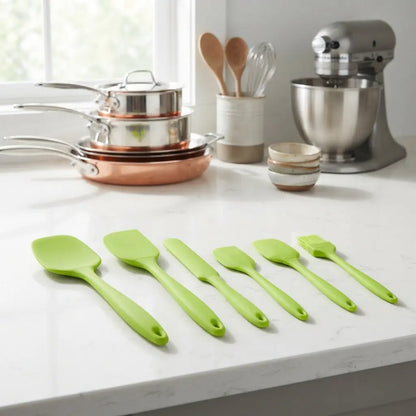 Non‑Stick Silicone Spatula Set