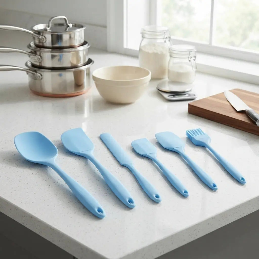 Non‑Stick Silicone Spatula Set