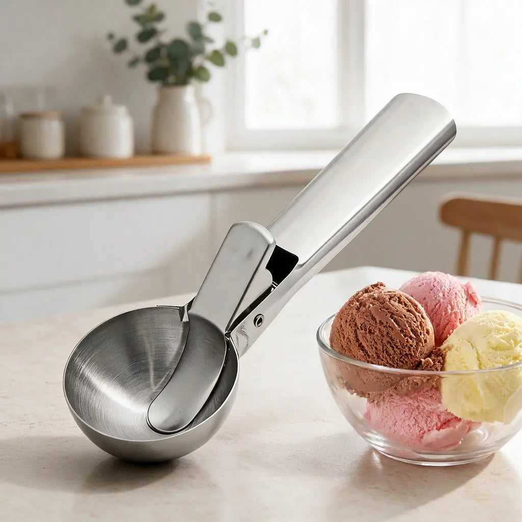Dual‑Purpose Ice Cream Scoop