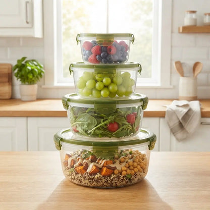 purple containers